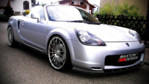 Splitter Toyota MR2 III esi Läikiv must