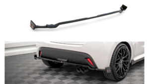 Splitter Toyota Yaris IV tagumine keskosa v.1 + Tiivad Läikiv must