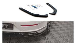Splitter Volkswagen Arteon R-Line Facelift tagumine külje Läikiv must