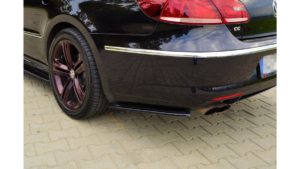 Splitter Volkswagen CC R-LINE tagumine külje Läikiv must