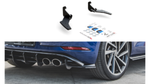 Splitter Volkswagen Golf 7 Facelift R tagumine külje Racing Durability must