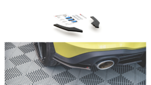 Splitter Volkswagen Golf 8 GTI Clubsport tagumine külje Racing Durability must
