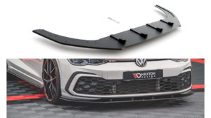 Splitter Volkswagen Golf 8 GTI GTE R-Line esi Racing Durability must-punane