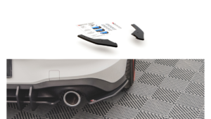 Splitter Volkswagen Golf 8 GTI GTE tagumine külje Racing Durability must
