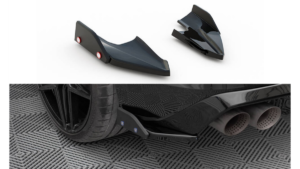 Splitter Volkswagen Golf 8 R tagumine külje v.5 + Tiivad