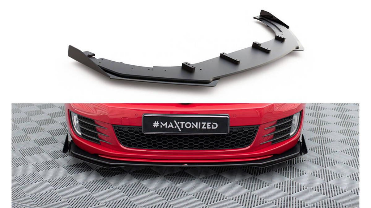 Splitter Volkswagen Golf VI GTI esi Racing Durability v.3 + tiivad must