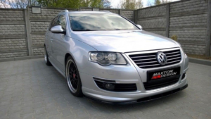 Splitter Volkswagen Passat B6 R-Line esi Läikiv must