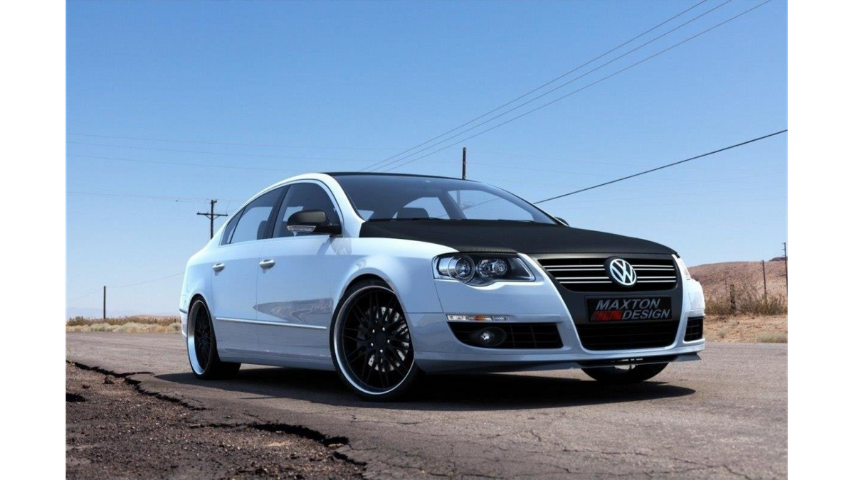 Splitter Volkswagen Passat B6 esi Läikiv must