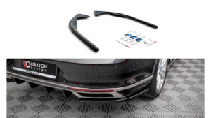 Splitter Volkswagen Passat B8 Facelift tagumine külje Läikiv must