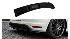 Splitter Volkswagen Polo V Facelift GTI tagumine Difuusoriga Läikiv must