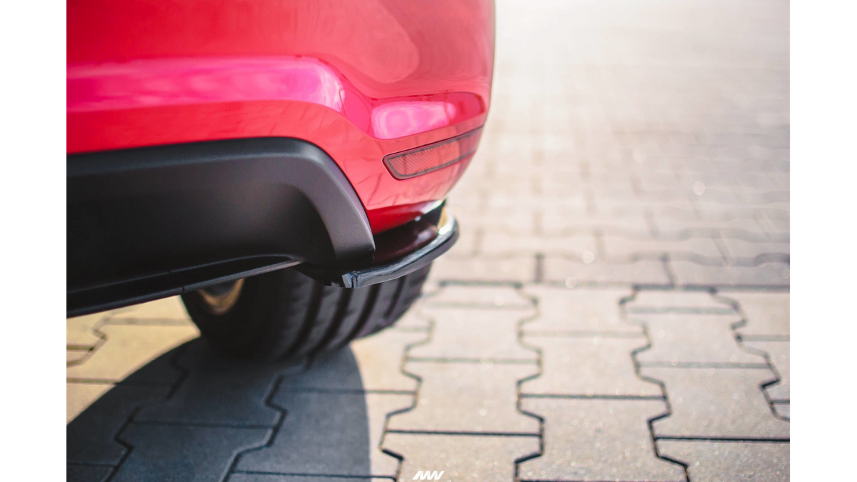 Splitter Volkswagen Polo V GTI tagumine külje Läikiv must