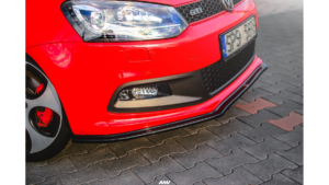 Splitter Volkswagen Polo V GTI esi v.2 Läikiv must