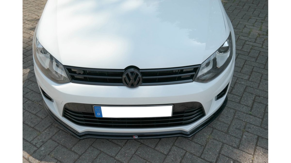 Splitter Volkswagen Polo V R WRC esi Läikiv must