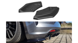 Splitter Volkswagen Scirocco III Facelift R tagumine külje Läikiv must