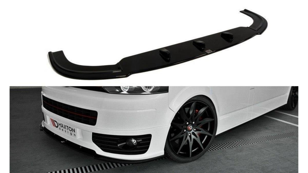 Splitter Volkswagen T5 Sportline esi Läikiv must