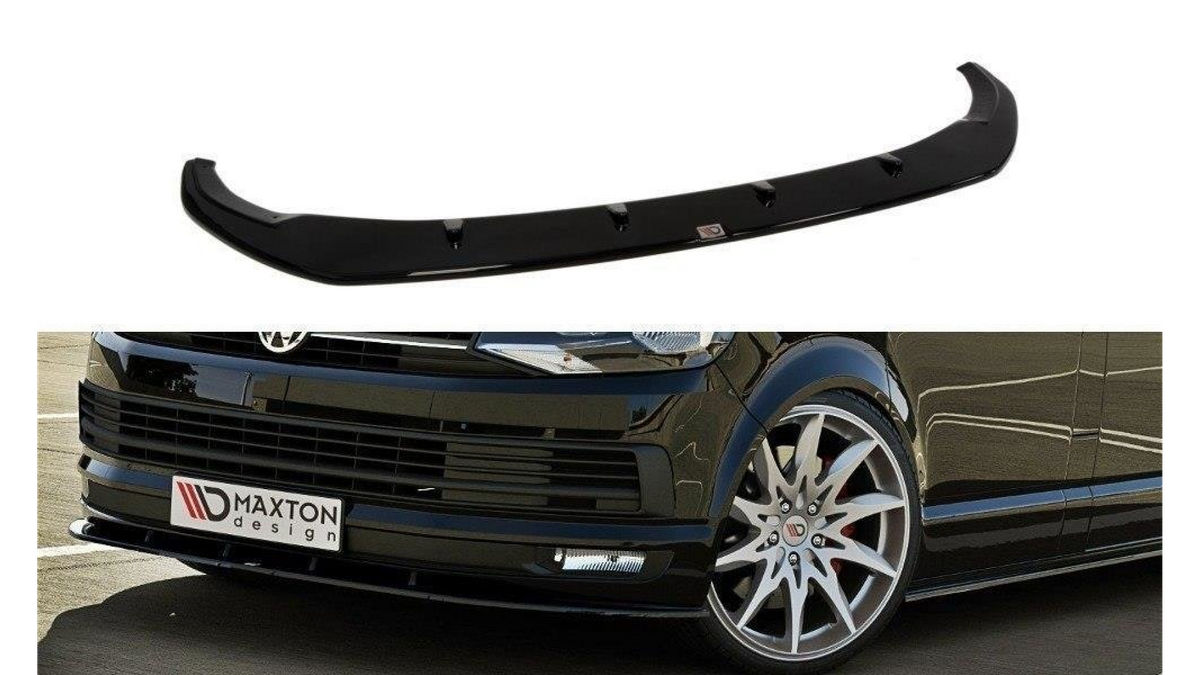 Splitter Volkswagen T6 esi v.1 Läikiv must