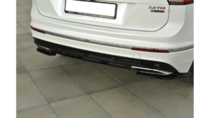 Splitter Volkswagen Tiguan II R-Line tagumine külje Läikiv must