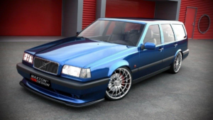 Splitter Volvo 850 R esi Läikiv must