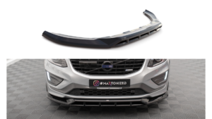 Splitter Volvo XC60 R-Design I Facelift esi Läikiv must