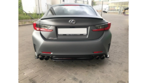 Spoiler Lexus RC Cap Läikiv must