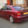 Spoiler Opel Astra G & Cabrio tagumine Krunditud