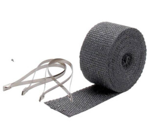 DEI Toru termolint ja kinnitusside 5cm x 7.5m komplekt must