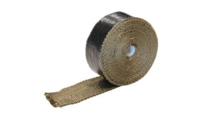 TurboWorks väljalaske kuumakate/wrap 50mm x 1mm 10m titaan + Foil