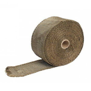 TurboWorks väljalaske kuumakate/wrap 50mm x 2mm 10m titaan