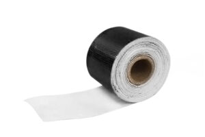 TurboWorks Kuumakaitseteip 25mm x 9m must