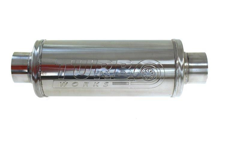 Kesksummuti 2.25" (57mm) TurboWorks RS 304SS 450mm