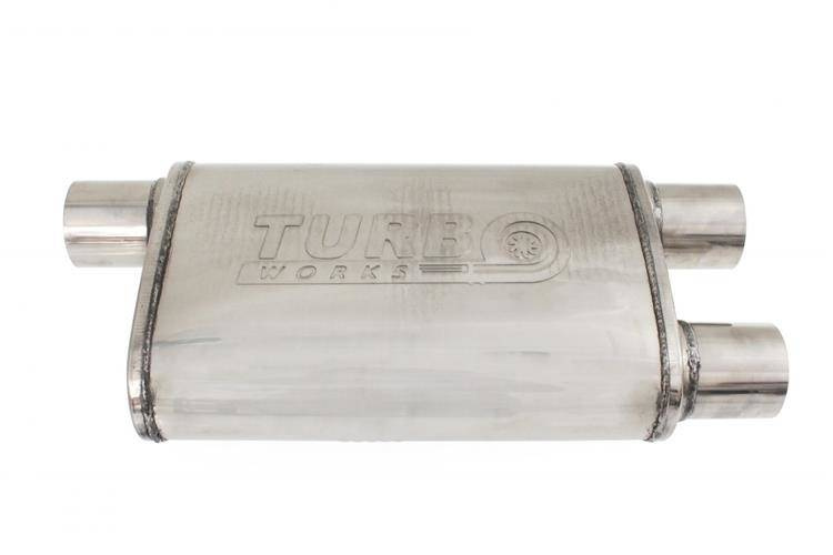 Väljalaskeklapiga summuti TurboWorks 2.75" (70mm) 304SS
