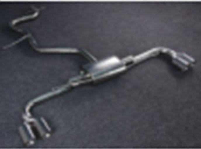 CatBack väljalaskesüsteem Audi TT 8J 2.0T 3.2 07-14 Active