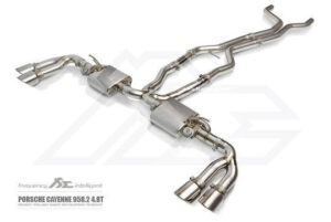 CatBack väljalaskesüsteem Porsche Cayenne 958.2 3.0T 3.6T 15-17 Active
