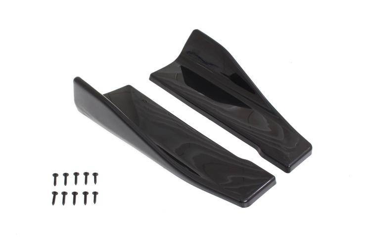 Universaal must küljelaiend Rocker Splitters Winglet Wings Canard Difuusor 35cm