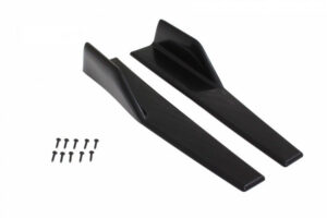 Universaal must küljelaiend Rocker Splitters Winglet Wings Canard Difuusor 45cm