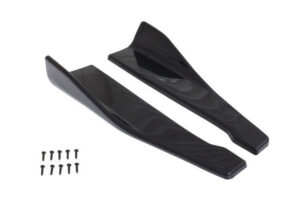 Universaal must küljelaiend Rocker Splitters Winglet Wings Canard Difuusor 48cm