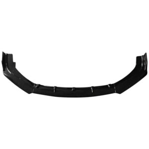 Universaal Auto esi stange Lip Spoiler (3 pcs) läikiv must