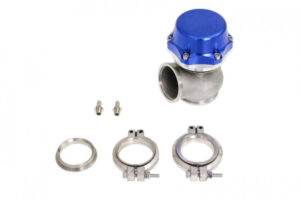 Välimine WasteGate TurboSmart 50mm 0.5 Bar Replica V-Band sinine