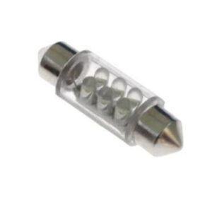 Pirn 36mm 6LED sinine