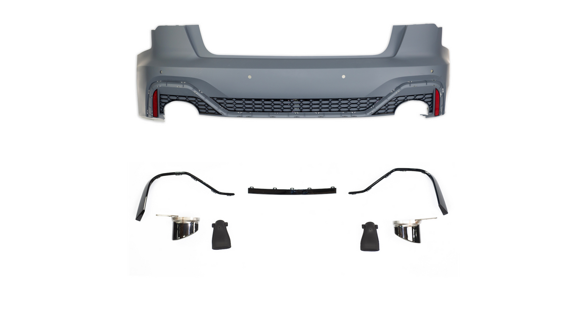 Stange Audi A7 C8 tagumine koos Difuusor and Pipes