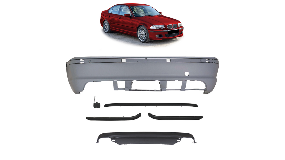Stange BMW 3 E46 tagumine koos Difuusor
