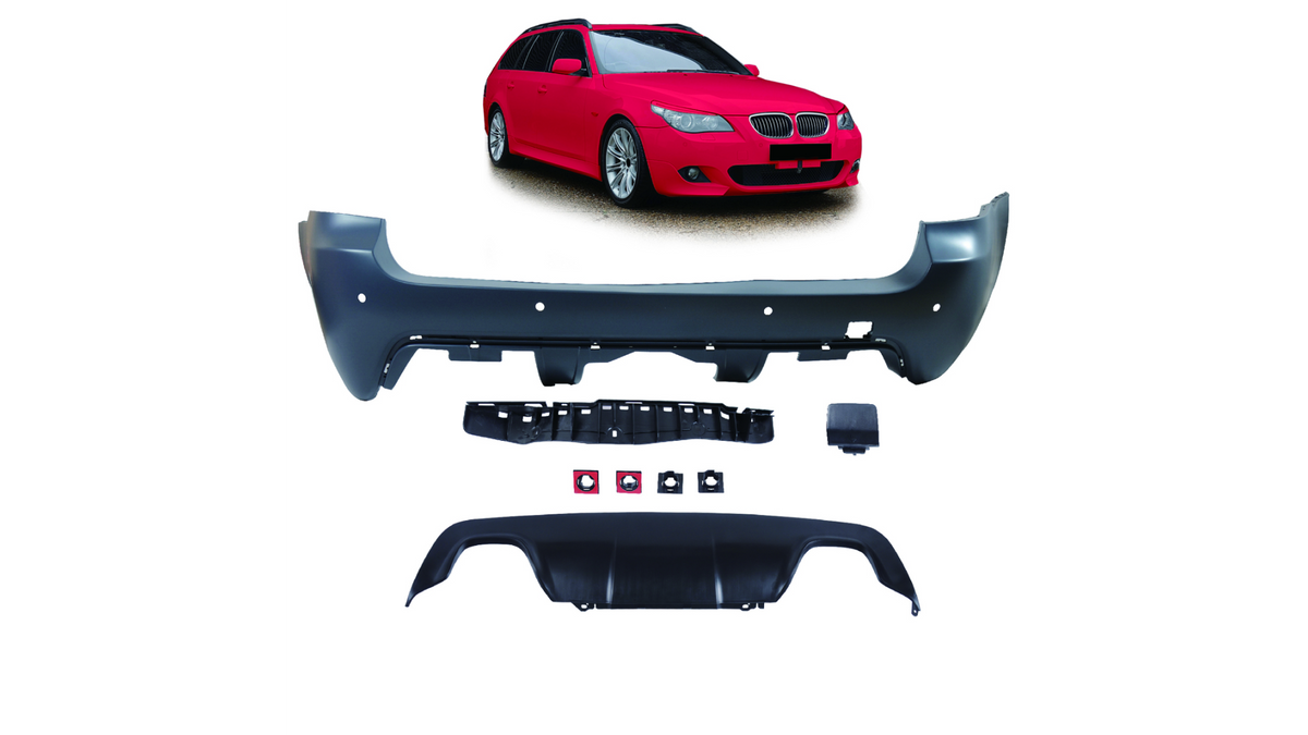 Stange BMW 5 E61 Facelift tagumine koos Difuusor