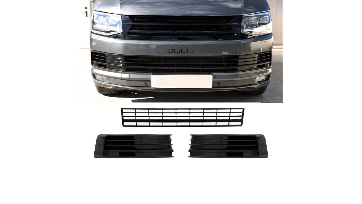 Stange Volkswagen T6 Transporter Trim Läikiv must