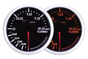Depo Näidik WA 60mm - Turbo Elektriline -1 kuni 2 BAR