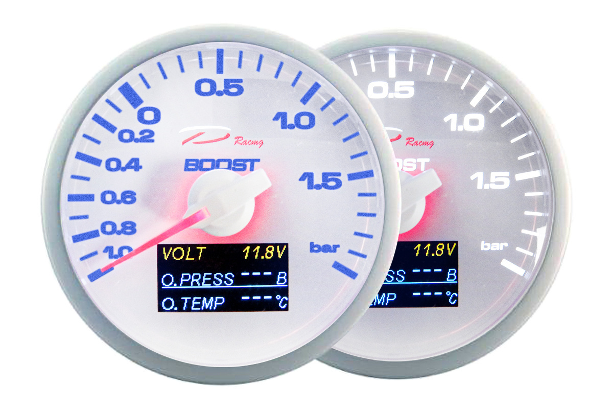 Depo Näidik WBL 4in1 60mm - Turbo, Volt, Õlirõhk, Temperatuur