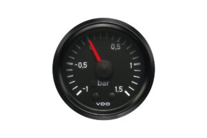 VDO Näidik 52mm - Turbo -1 to 1.5 Bar mehaaniline