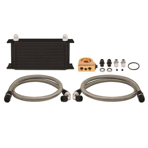 Mishimoto oil cooler kit Universaal Thermostatic 19 Row must