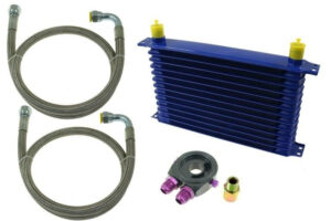 TurboWorks Õlijahuti Komplekt Race 13-realine 260x190x50 AN10