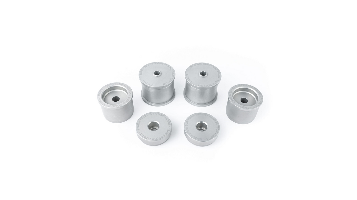 Rear subframe solid aluminum bushings set BMW E81/E82/E87/E88 E90/E91/E92/E93
