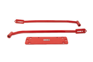 Strut bar Komplekt BMW 1 F20 F21 2 F22 F23 3 F30 F31 F34 F35 4 F32 F33 F36 middle alumine punane Aluminium